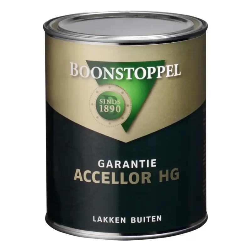 Speciale Aanbieding Boonstoppel Garantie Accellor Hoogglans | Sneldrogende Lakverf Buiten-1 LTR - Wit