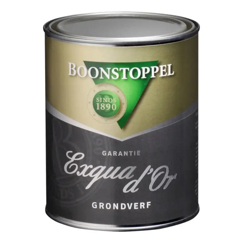 Boonstoppel Garantie Exqua D'Or Grondverf | Grondverf Buiten-1 LTR - Wit Hoge Kwaliteit