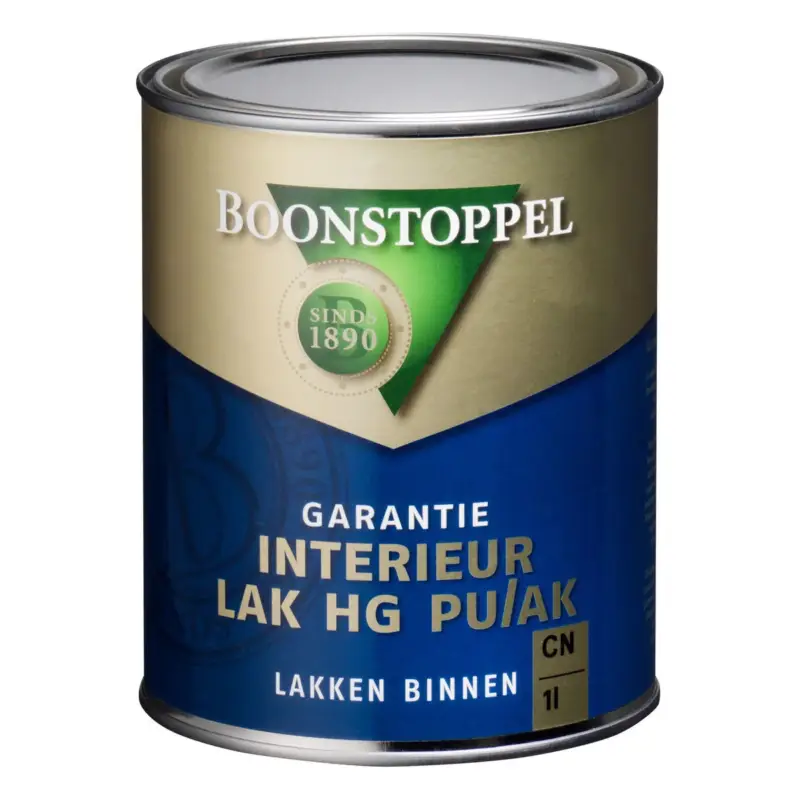 Boonstoppel Garantie Interieur Lak Hoogglans PU/AK | Lakverf Binnen-1 LTR - Wit Uitverkoop