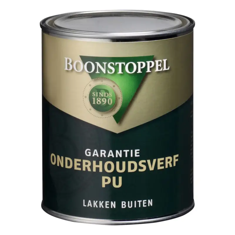 Boonstoppel Garantie Onderhoudsverf PU | Hoogglans Lakverf Buiten-1 LTR - Wit Actieprijs