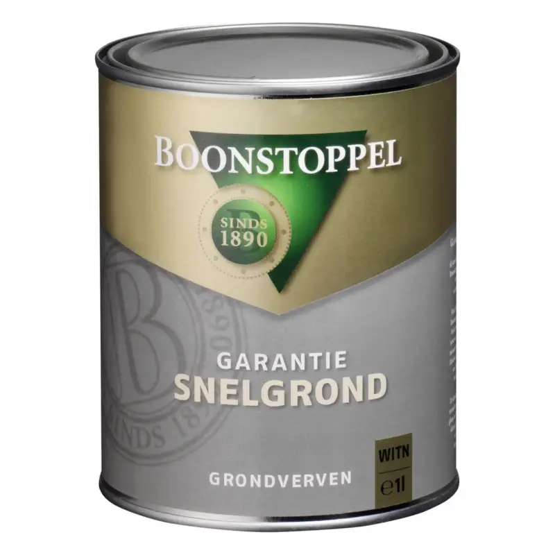 Laatste Kans Boonstoppel Garantie Snelgrond | Sneldrogende Grondverf Buiten-1 LTR - Wit