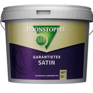 Boonstoppel Garantietex Satin | Zijdeglans Muurverf en Plafondverf-10 LTR - Wit Shop Nu
