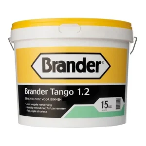 Brander Tango 15 KG | Sierpleister Binnen-1,2 mm - Wit Op = Op