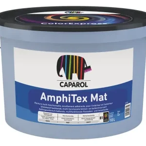 Caparol AmphiTex Mat | Matte Muurverf Binnen & Buiten-10 LTR - Donkere kleur Op = Op