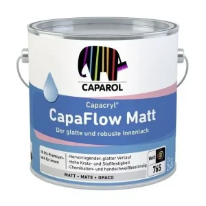 Hete Deal Caparol Capacryl Capaflow Mat | Matte Lakverf Binnen-1 LTR - Wit