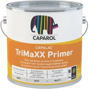 Uitverkoop Caparol Capalac Trimaxx Primer | Grondverf Buiten-1 LTR - Wit