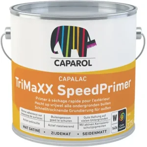 Caparol Capalac Trimaxx Speedprimer | Sneldrogende Grondverf Buiten-1 LTR - Wit Uitverkoop