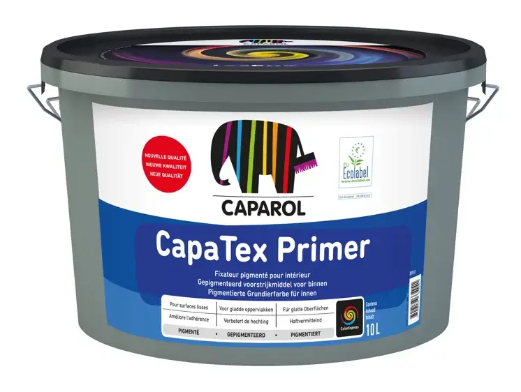 Caparol Capatex Primer | Muurverfprimer Binnen-2,5 LTR - Wit Tijdelijk Beschikbaar