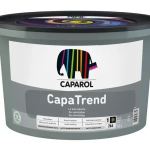 Gratis Retour Caparol Capatrend | Matte Muurverf-2,5 LTR - Wit