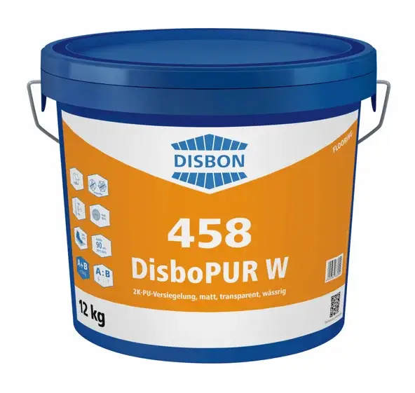 Caparol Disbopur 458 PU Aquasiegel | Matte Vloerafwerking-4 KG - Transparant Snelle Levering