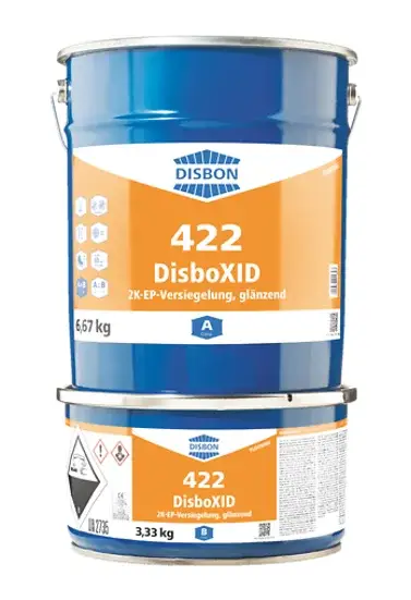 Dagaanbieding Caparol DisboXID 422 E.Mi Clearcoat | 2K Blanke Vloerverf-10 KG