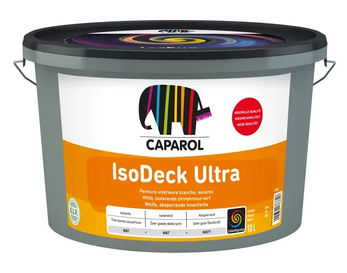 Koop Vandaag Caparol Isodeck Ultra | Isolerende Matte Muurverf-10 LTR - Wit
