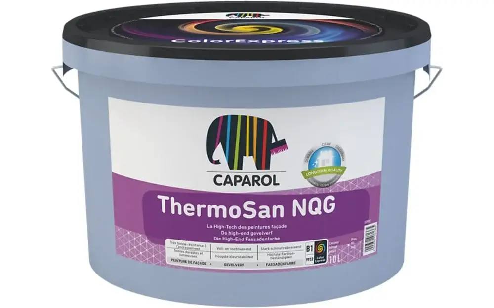 Fabrieksprijs Caparol Thermosan | Matte Gevelverf-10 LTR - Wit