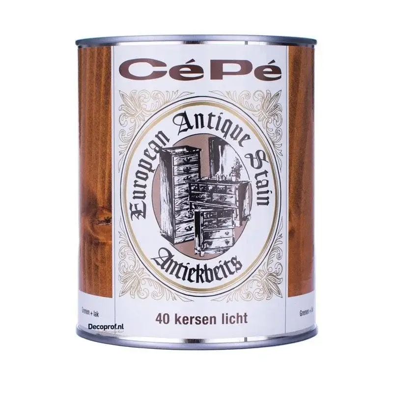 Merkproduct Cepe Beitsen Antiekbeits 40 Licht Kersen-500 ML