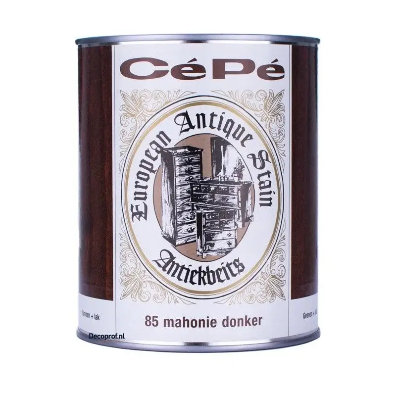 Beperkt Aanbod Cepe Beitsen Antiekbeits 85 Mahonie Donker-500 ML