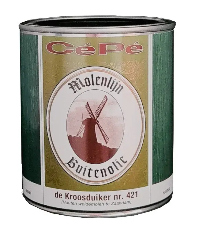 Beperkte Voorraad Cepe Beitsen Molenlijn Buitenolie 421 De Kroosduiker-500 ML