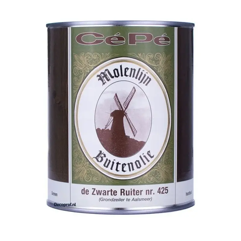 Cepe Beitsen Molenlijn Buitenolie 425 De Zwarte Ruiter-500 ML Beperkte Voorraad