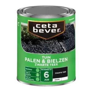Korting CetaBever Palen & Bielzen Zwarte Teer-750 ML