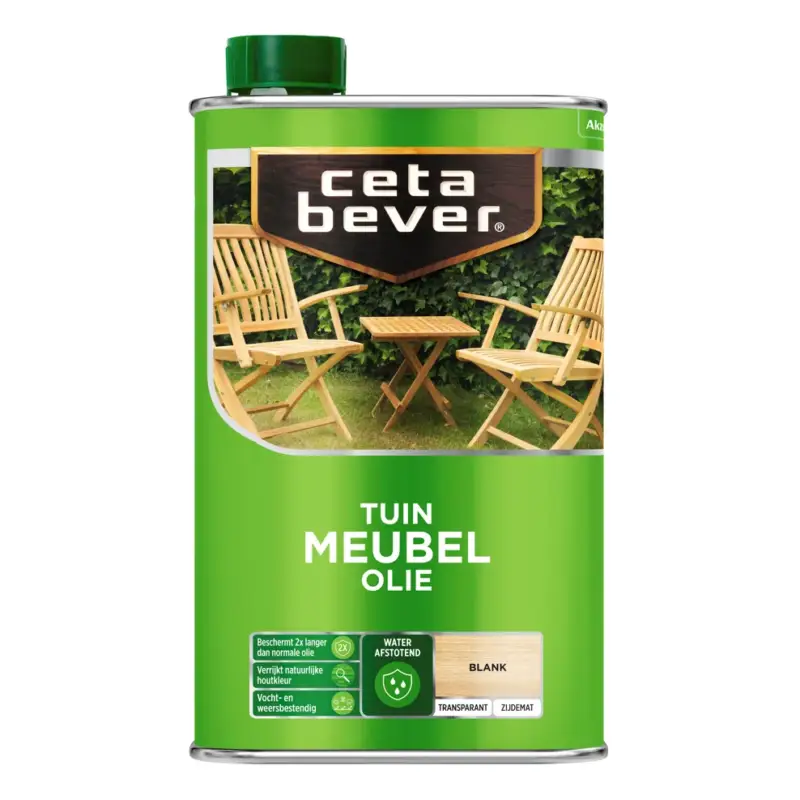 CetaBever Tuinmeubelolie Waterproof-500 ML Gratis Retour