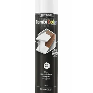 Rust-Oleum Combicolor 7315 Hoogglans Aluminium RAL9006 Spuitbus-400 ML Meest Verkocht