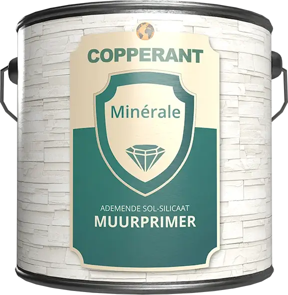 Copperant Minerale Muurprimer-2,5 LTR - Kleurloos Laatste Versie