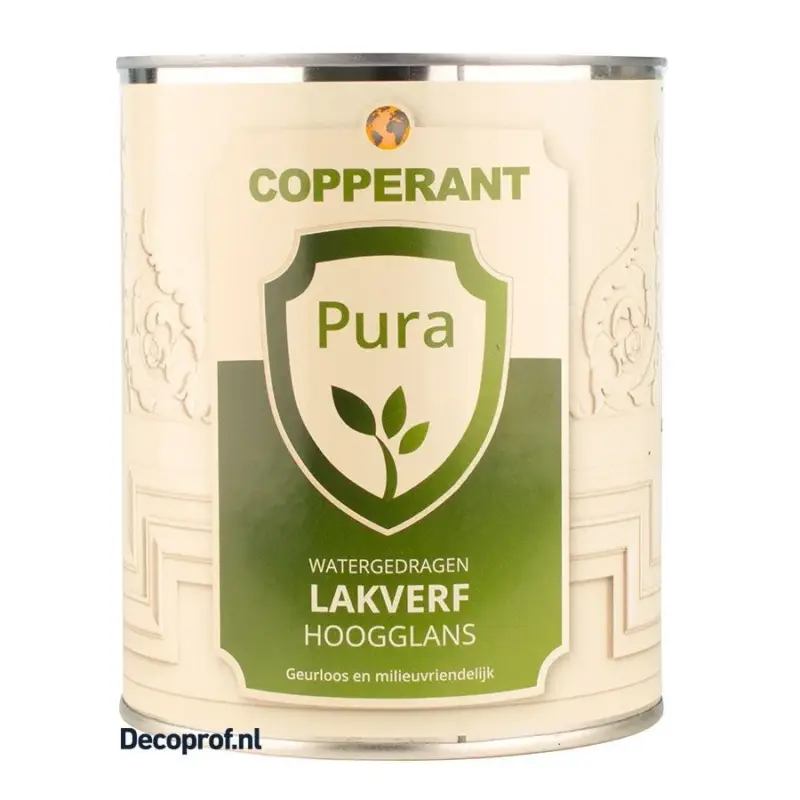 Copperant Pura Lakverf Hoogglans-1 LTR - Wit Gereduceerde Prijs