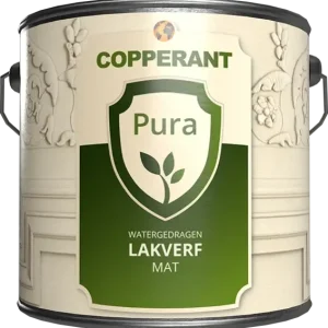 Copperant Pura Lakverf Mat-1 LTR - Wit Superprijs