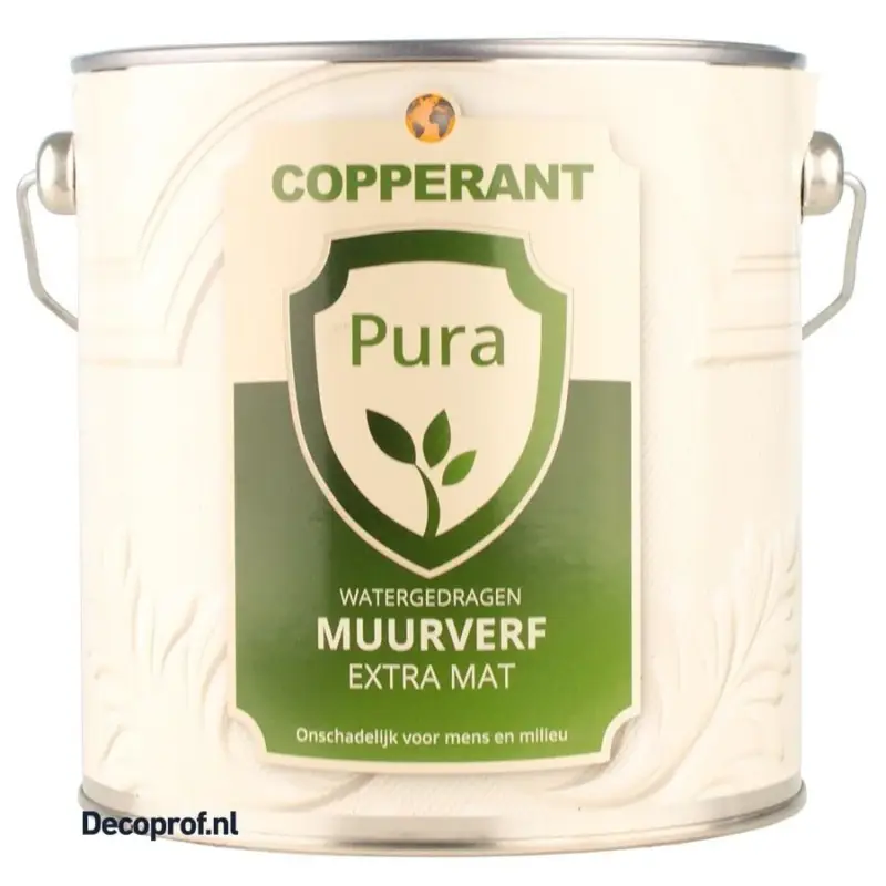 Favoriet Copperant Pura Muurverf Extra Mat-10 LTR - Wit