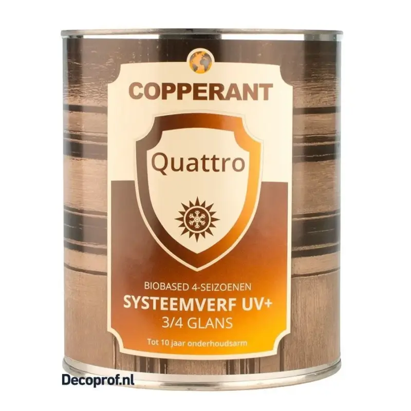Copperant Quattro Systeemverf UV+-1 LTR - Wit Dagaanbieding