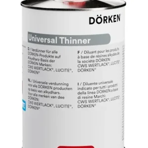 CWS Wertlack Dörken Universal Thinner-1 LTR Direct Beschikbaar