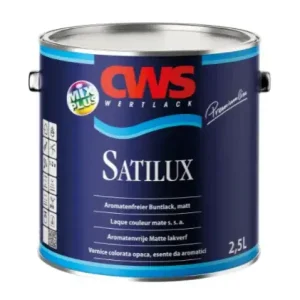 CWS Wertlack Satilux Matt | Matte Lakverf Buiten-750 ML - Wit Direct Verzonden