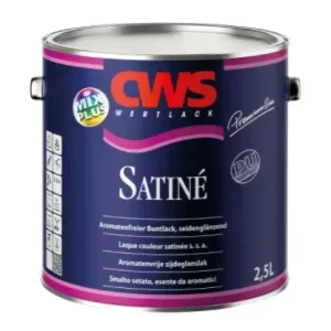 CWS Wertlack Satine Titan | Zijdeglans Lakverf Buiten-750 ML - Wit Lage Kosten