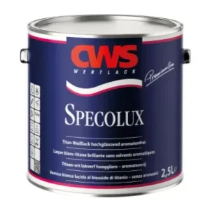 CWS Wertlack Specolux Titan | Hoogglans Lakverf Buiten-750 ML - Wit Voordeelprijs