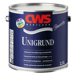 CWS Wertlack Unigrund Bunt | Grondverf Buiten-375 ML - Wit Gereduceerde Prijs