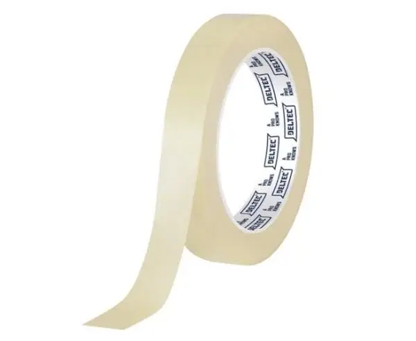 Deltec Tape Masking Tape 60-18mm x 50mtr Lage Prijs