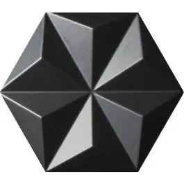 Direct Verzonden Quintessenza Origami1 Nero Matt 26,6x23 cm