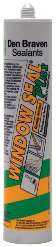 Express Levering Den Braven Window Seal Grijs-310 ML - Koker