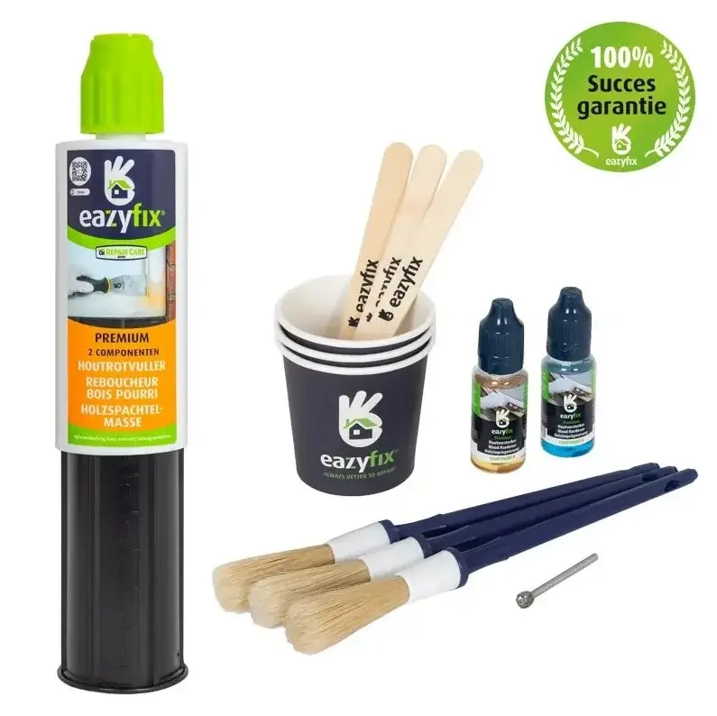 EazyFix Houtrot Standaard Reparatieset-1 Set Fabrieksprijs