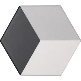 Tonalite Examatt Decoro Tredi Nero 15x17,1 cm Speciale Aanbieding