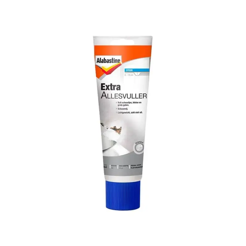 Alabastine Extra Allesvuller Steen-200 ML - Wit Exclusieve Aanbieding