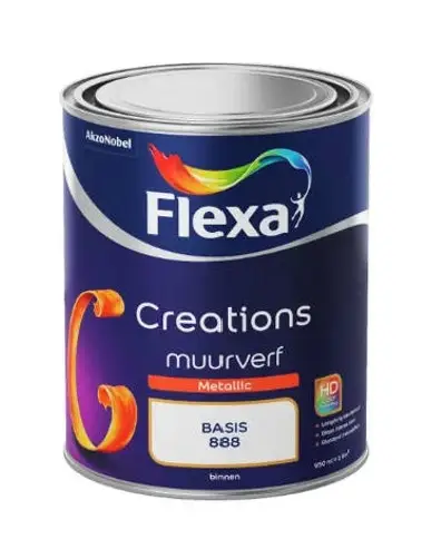 Koopje Flexa Creations Muurverf Metallic-1 LTR - Metallic Kleur