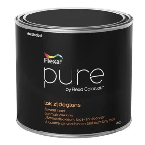 Flexa Pure Lak Zijdeglans-500 ML - Wit Rechtstreeks Van De Fabrikant
