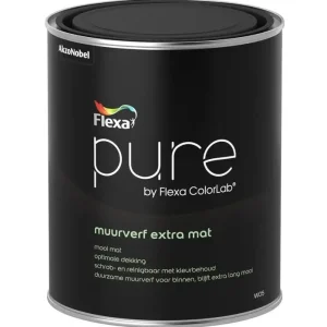 Fabrieksprijs Flexa Pure Muurverf Extra Mat-1 LTR - Wit