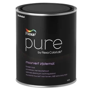 Flexa Pure Muurverf Zijdemat-1 LTR - Wit Koop Online