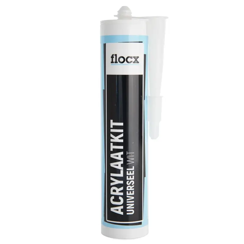 Weekendaanbieding Flocx Acrylaatkit Universeel-310 ML - Wit