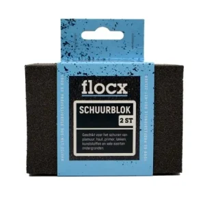 Snelle Levering Flocx Schuurblok-2 ST - Extra Fijn