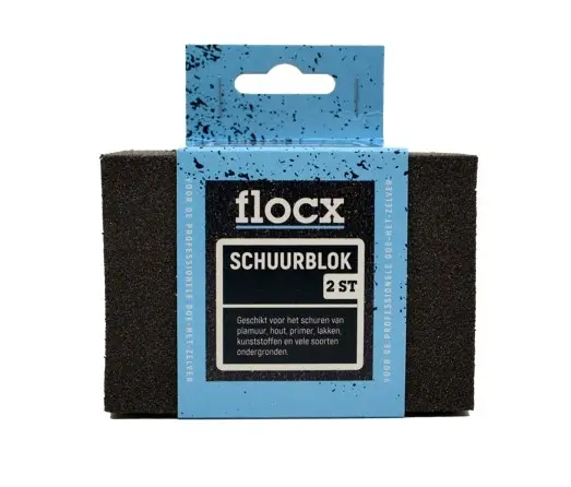 Snelle Levering Flocx Schuurblok-2 ST - Extra Fijn