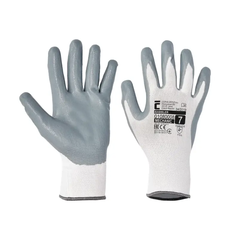 Flocx Schuurhandschoen Nitril-Maat XL Op = Op