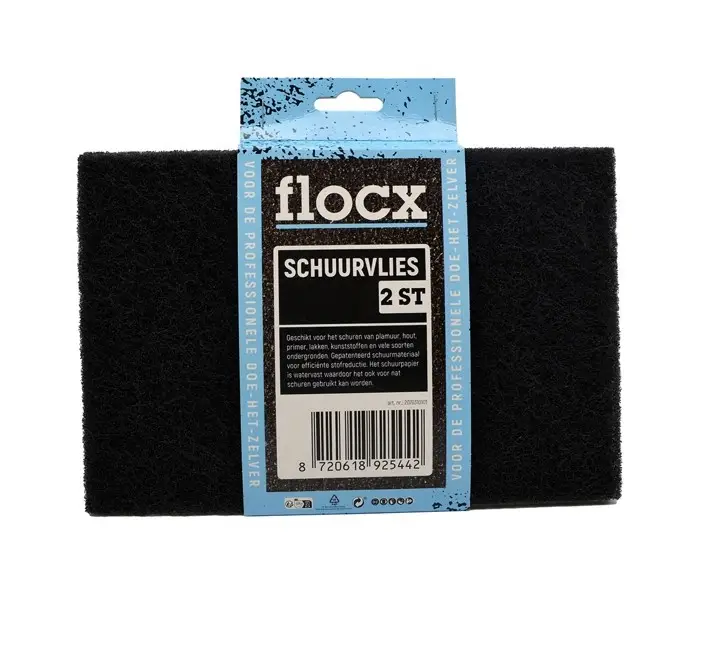Koop Online Flocx Schuurvlies-2 ST - Extra Fijn