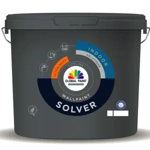 Global Paint Solver Ultra Matt | Extra Matte Muurverf-1 LTR - Wit Tijdelijk Beschikbaar